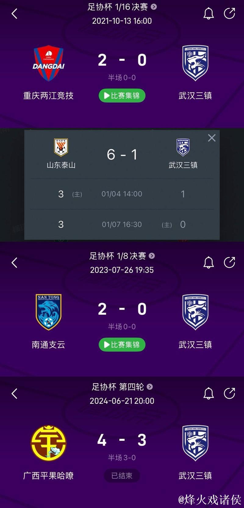 国安+青岛双雄获准入!亚泰无法递补了,三镇足协杯输球定律太毒了 球迷:泰山队命真硬 国安+青岛双雄获准入!亚泰无法递补了,三镇足协杯输球定律太毒了 球迷:泰山队命真硬